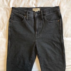 Madewell Black High-Rise Skinny Jeans